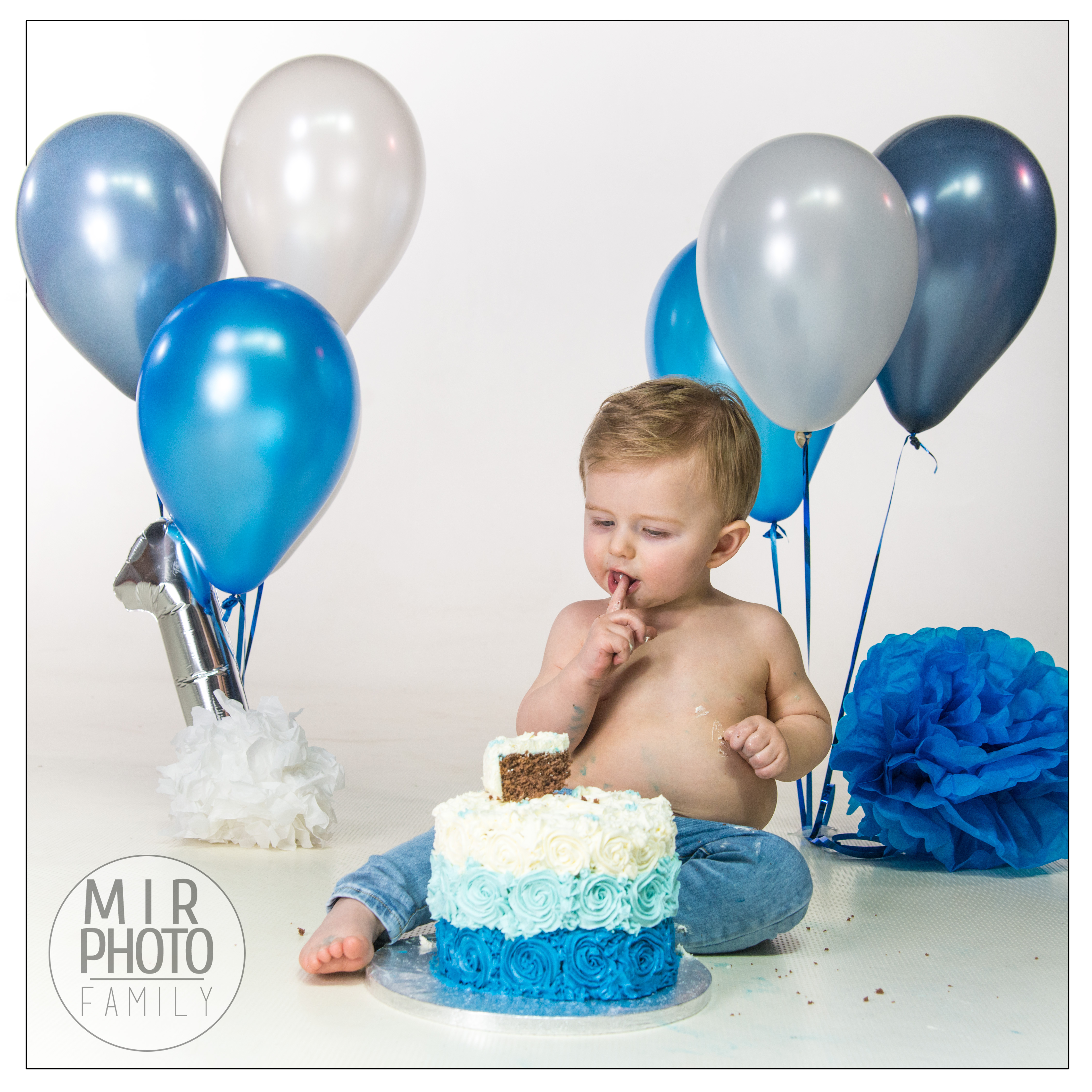 Shooting photo - 1 an en Studio