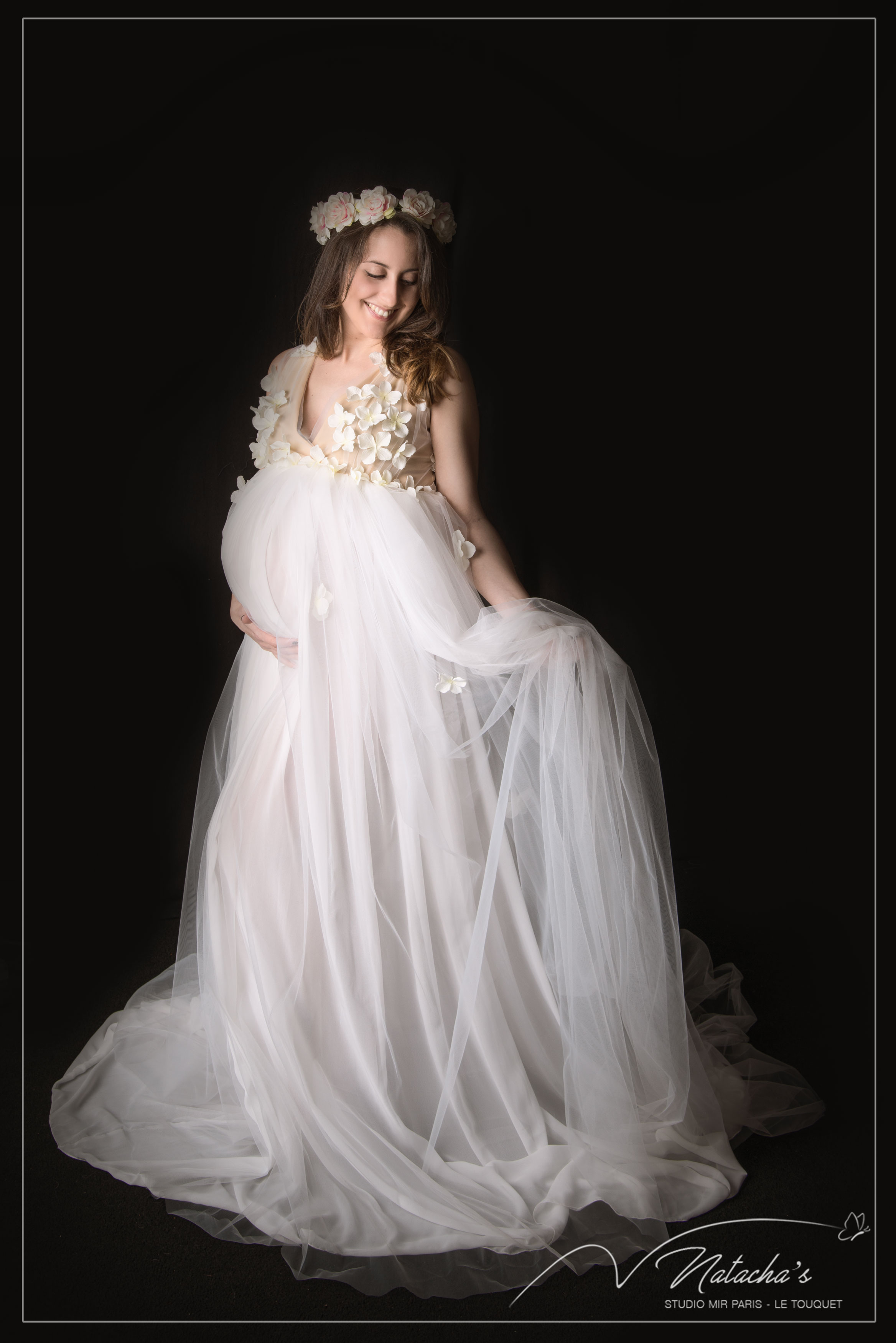 shooting-photo-future-maman-robe-grossesse - Studio photo Mir Baby - Photo  de grossesse et nouveau-né