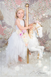 Shooting jolie licorne en Studio