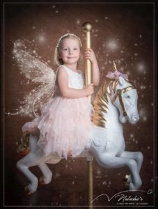 Shooting jolie licorne en Studio