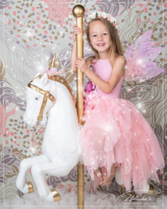 Shooting jolie licorne en Studio