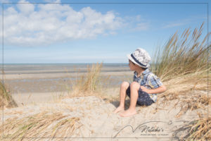 Shooting sur la plage du Touquet Paris Plage pour de belles photos en famille