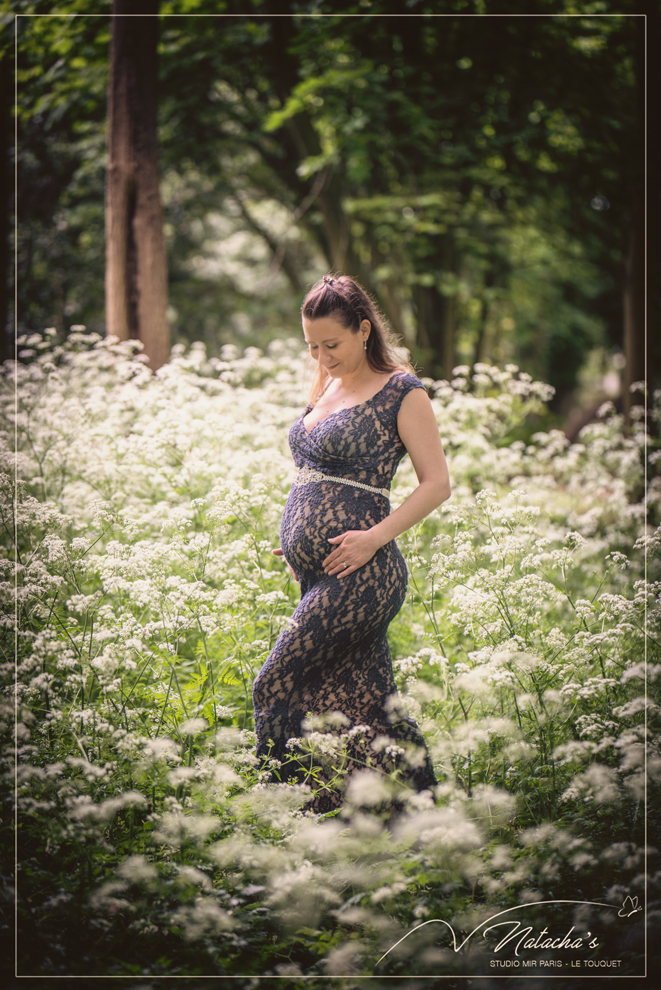 Photographe grossesse en extérieur - Val de Marne - Seine-et-Marne - Paris