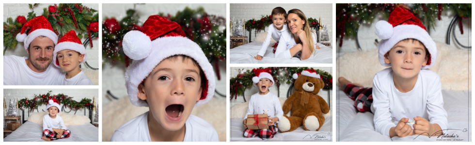 Shooting photos noël enfant Val de Marne