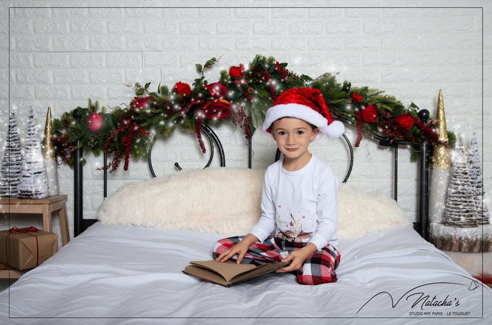 Shooting noël en Studio à Saint-Maur des Fossés