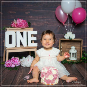 Photographe cake smash en Studio dans le Val de Marne