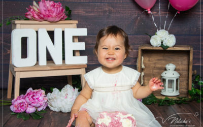 Photographe cake smash en Studio dans le Val de Marne