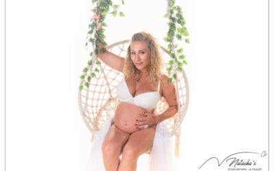 Photographe future maman en Studio dans le Val de Marne