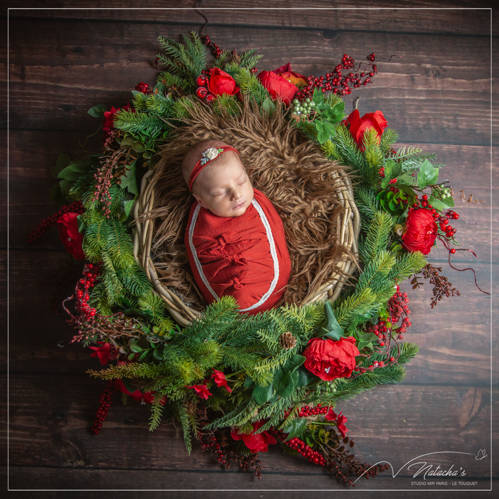 Shooting naissance de noël dans le Val de Marne