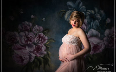 Photographe future maman dans le Val de Marne – Flowertime