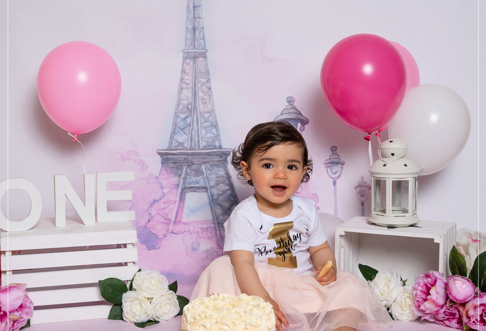 Séance Smash the Cake parisienne en studio dans le Val de Marne