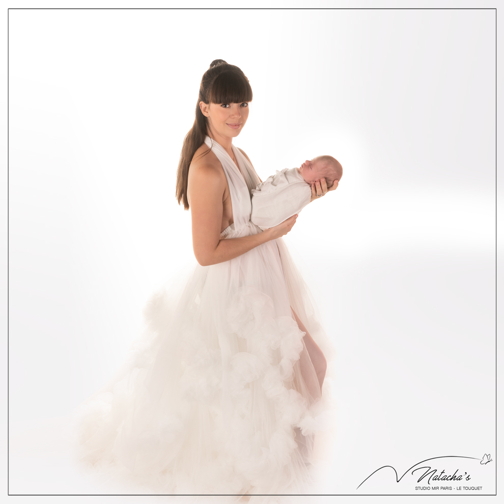 Shooting naissance "maman et moi" en Studio - 94