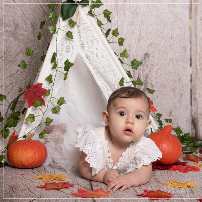 Séance photo bébé en studio dans le Val de Marne