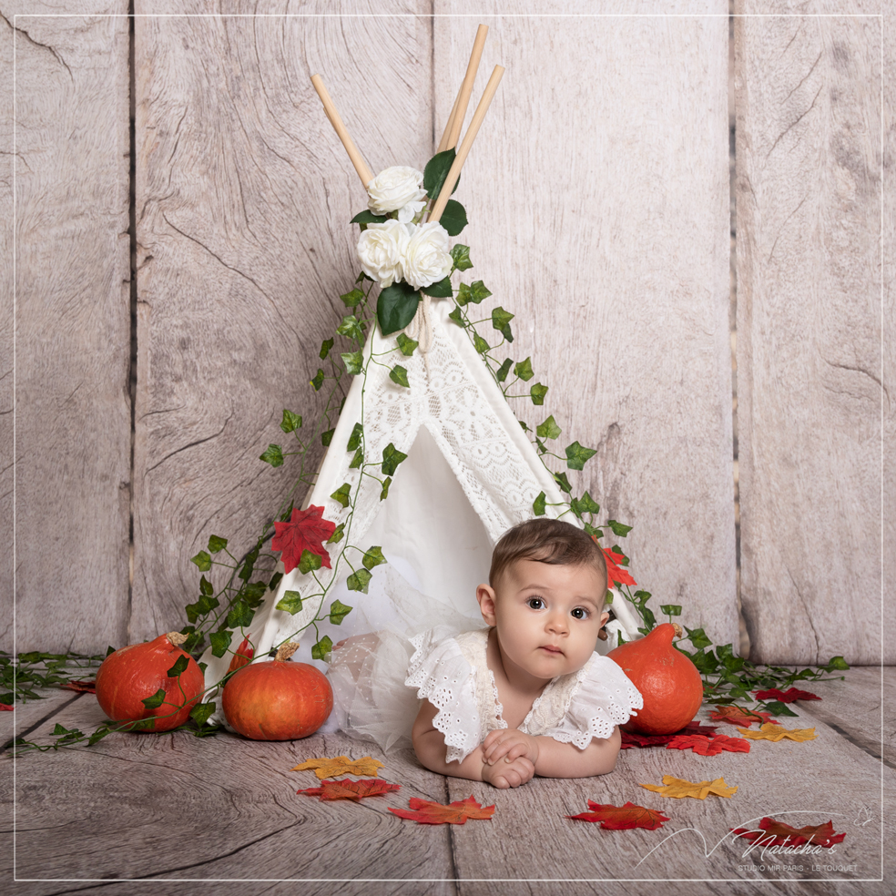 Séance photo bébé en studio dans le Val de Marne