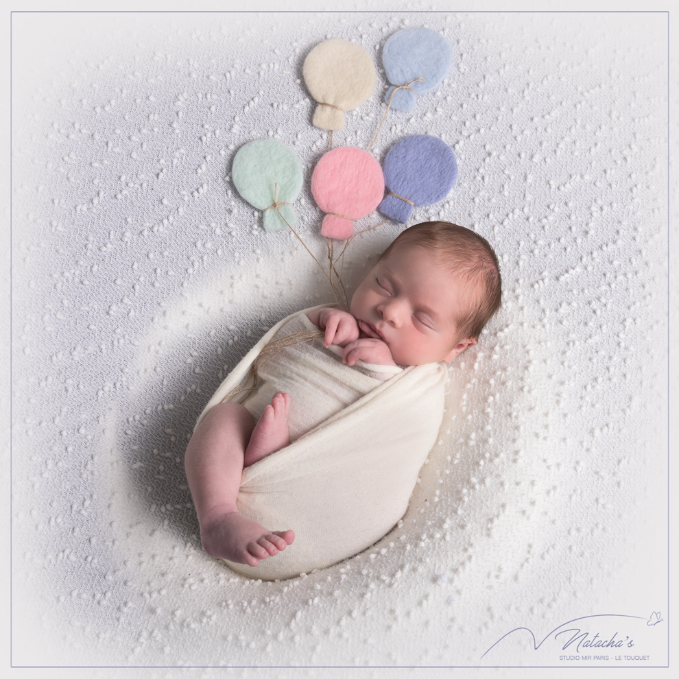 Photographe bébé pour photos de naissance à Saint Maur des Fossés