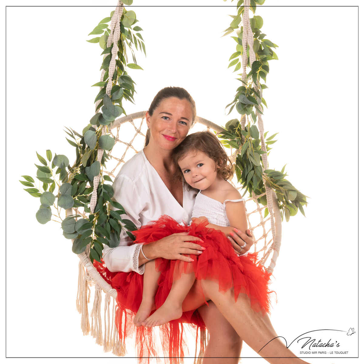 Photographe maman et moi en studio à Saint Maur des Fossés