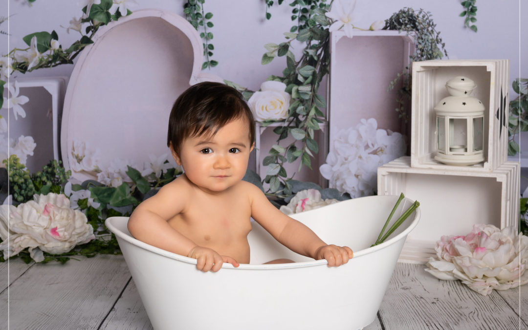 Shooting bain de lait bébé dans le Val de Marne