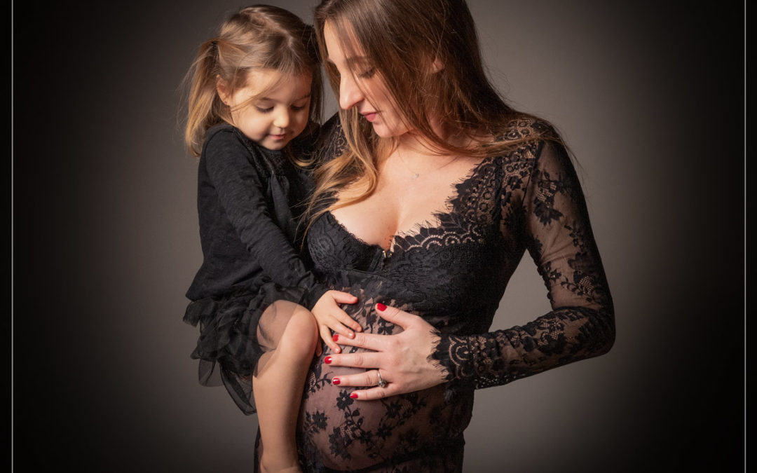 Shooting grossesse mère fille dans le Val de marne