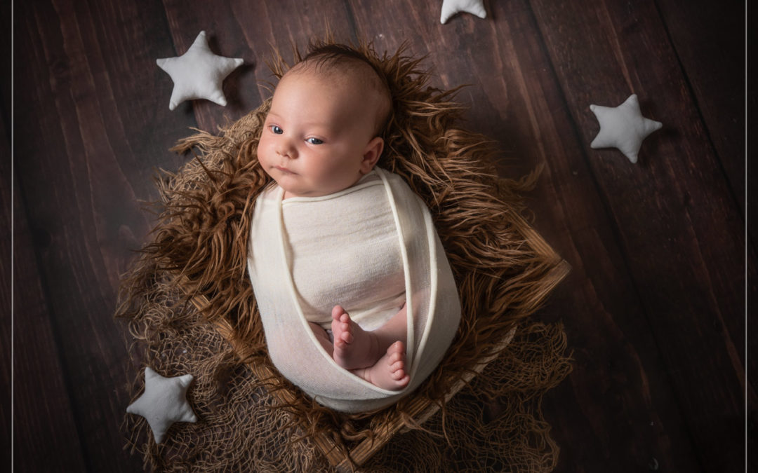 Shooting naissance avec des étoiles dans le Val de Marne