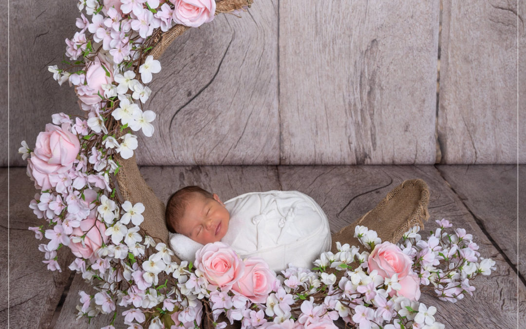 Shooting Naissance girly dans le Val de Marne en studio professionnel