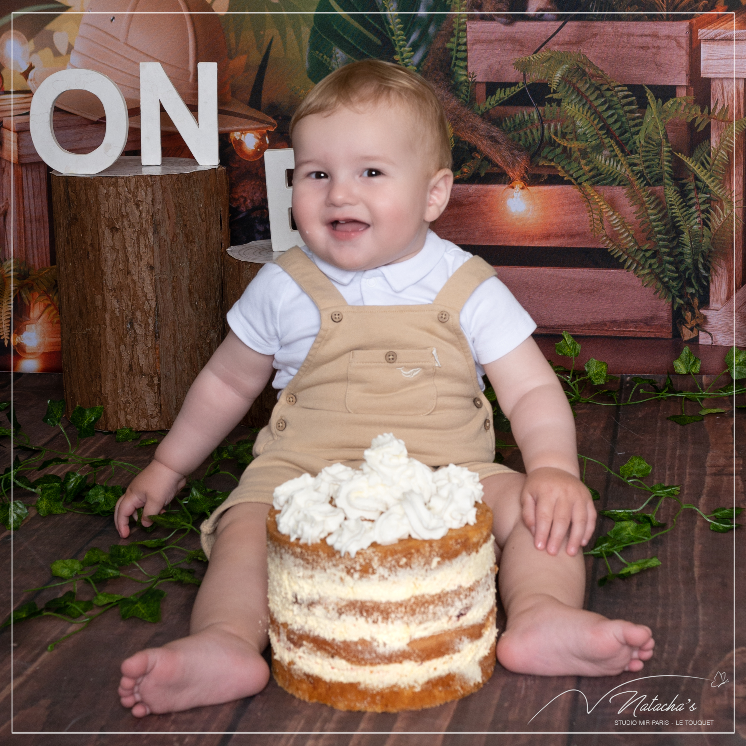 Séance photo Cake Smash en studio dans le Val de Marne