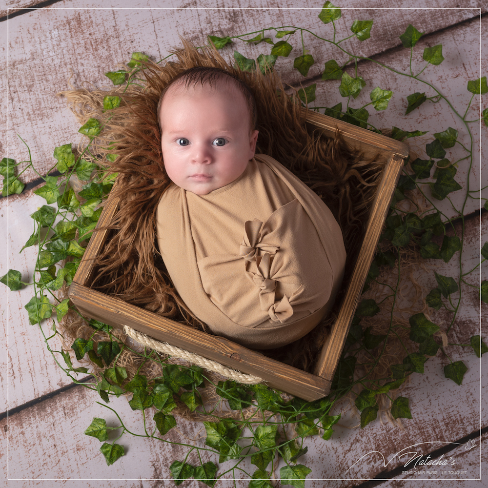 Shooting photo bébé à Paris - Emma, 3 mois - Photographe bébé