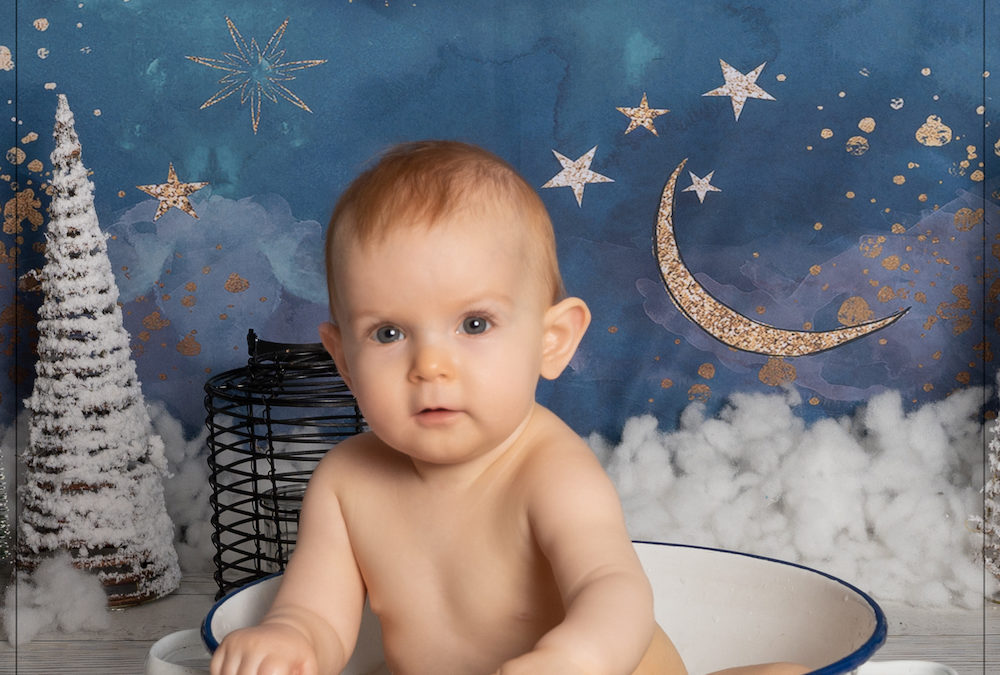 Séance photo Bain de Lait bébé en studio photo dans le 94