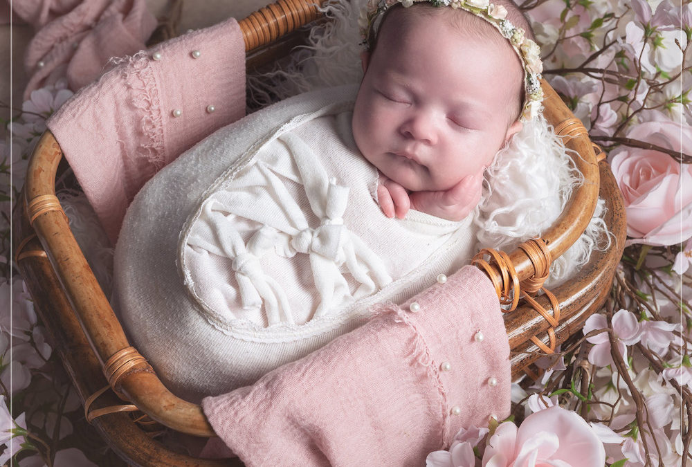 Séance Naissance collection Amour en studio photo en IDF