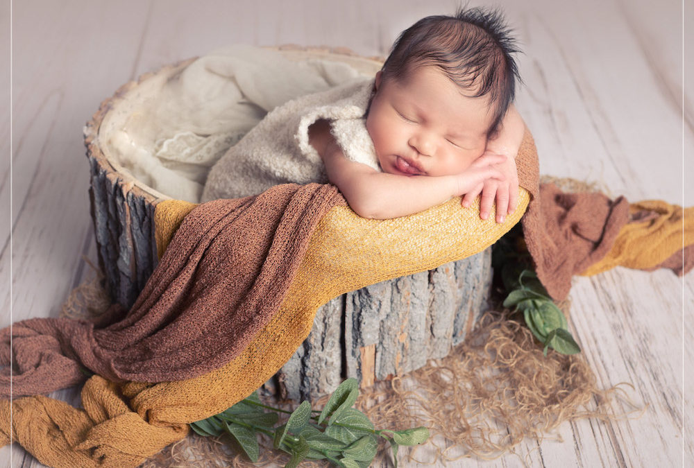 Shooting photo naissance en studio en IDF