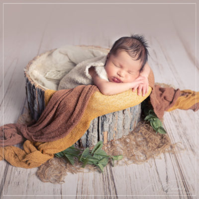 Shooting photo naissance en studio en IDF