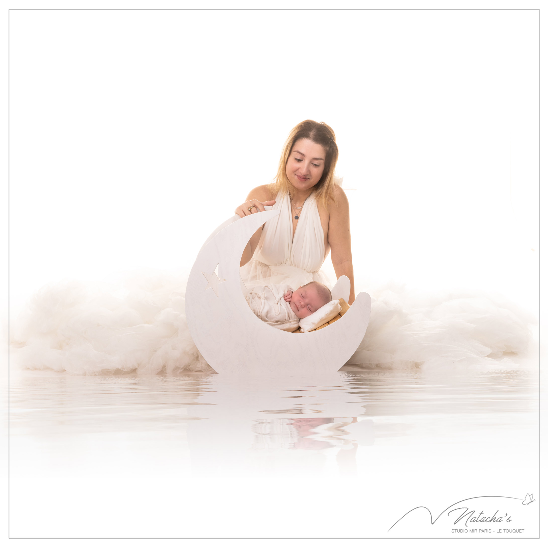 Shooting Naissance girly dans le Val de Marne en studio professionnel