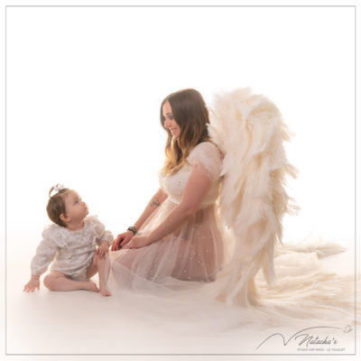 Shooting Maman et Moi avec des ailes d’ange en Ile-de-France