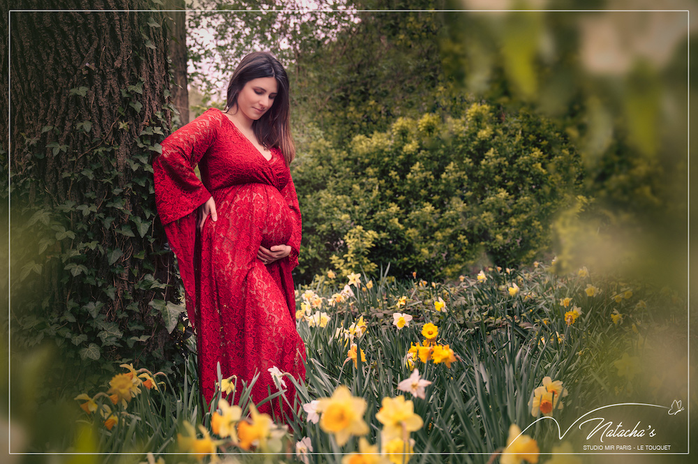 Shooting photo grossesse en extérieur dans le Val de Marne