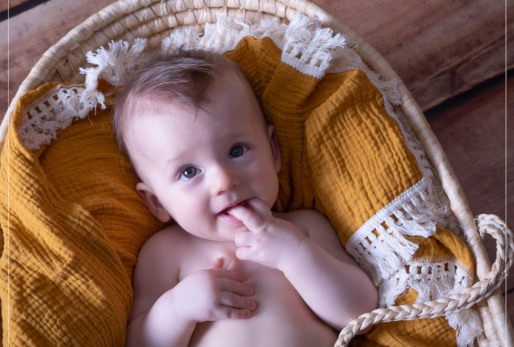 Séance photo bébé en studio proche de paris